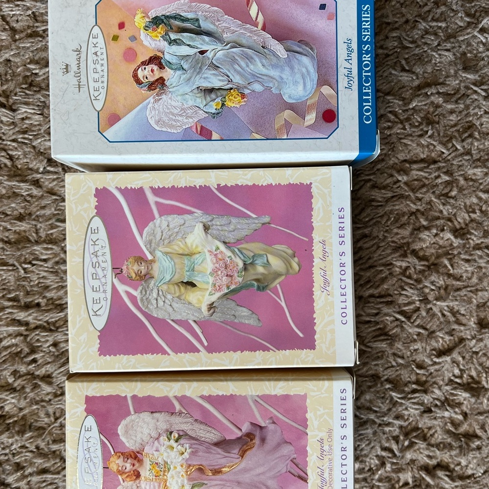 Keepsake Collector's Series Angel Ornaments